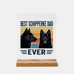 Meilleur Papa Schipperke Jamais Design Vectoriel R