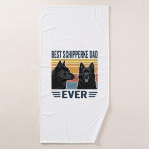 Meilleur Papa Schipperke Jamais Design Vectoriel R