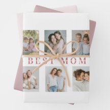 Meilleur papier cadeau pour maman | Photos personn