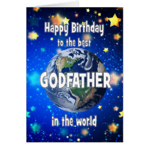 Meilleur Parrain Au Monde Anniversaire