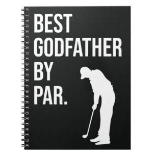 Meilleur Parrain Par Par Uncle Golf Cadeaux Carnet