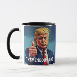MEILLEUR PÈRE DONALD TRUMP TASSE À CAFE