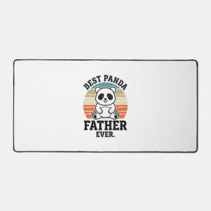 Meilleur père panda jamais conception de t-shirt v