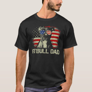 Meilleur père Pitbull de tous les temps T-shirt Dr