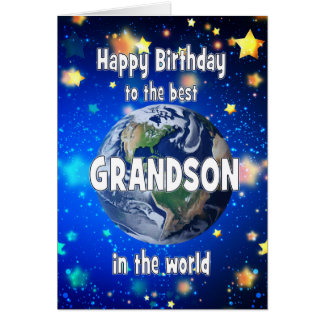 Meilleur Petit-Fils Au Monde Anniversaire