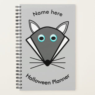 Meilleur planificateur Halloween Wolf personnalisé