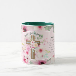 Meilleur POÈME MUG DE MÈRE GODMOTHER du monde, Per