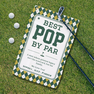 Meilleur Pop par Par Cadeau de serviette de golf p