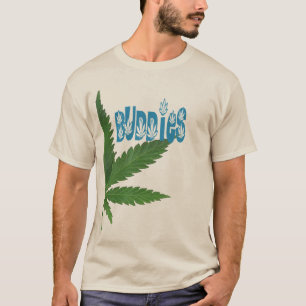 meilleur potes weed feuille weed amant t-shirt des