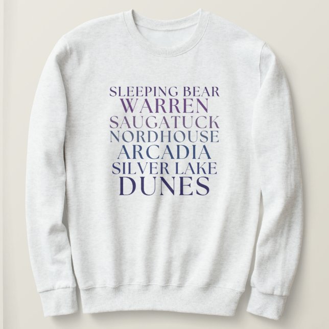Meilleur pullover sur le thème des dunes de sable  (Design devant)