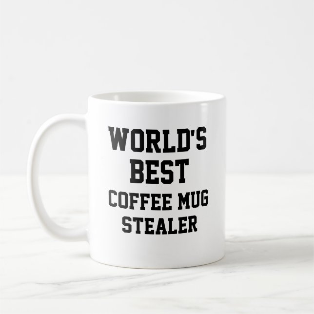 MEILLEUR STÉALER MUG DE CAFÉ DU MONDE (Gauche)