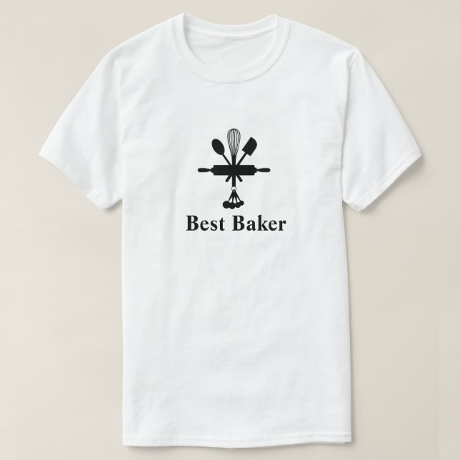 Meilleur T-shirt Baker (Design devant)