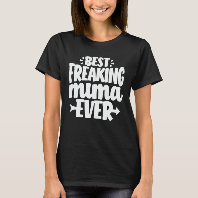 Meilleur T-Shirt Cadeau Mima Ever Drôle Grand-Mère (Devant)