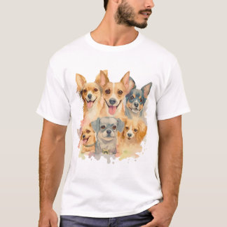 Meilleur T-shirt de conception de chien pour coupl