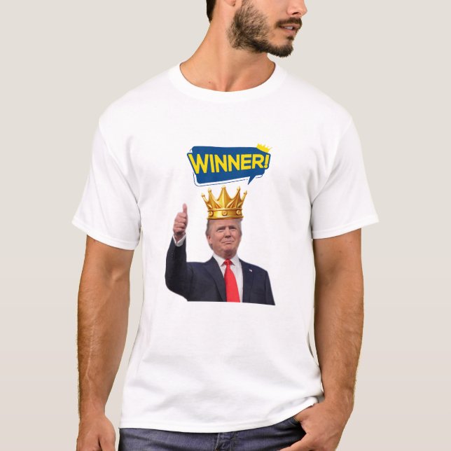 Meilleur T-shirt Donald Trump Winner (Devant)