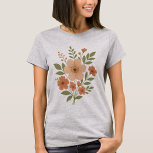 Meilleur T-shirt fleuri