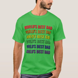 Meilleur T-shirt papa du monde