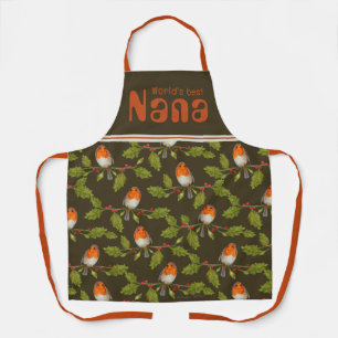 Meilleur tablier Robin Personnalisé Nana Retro au 
