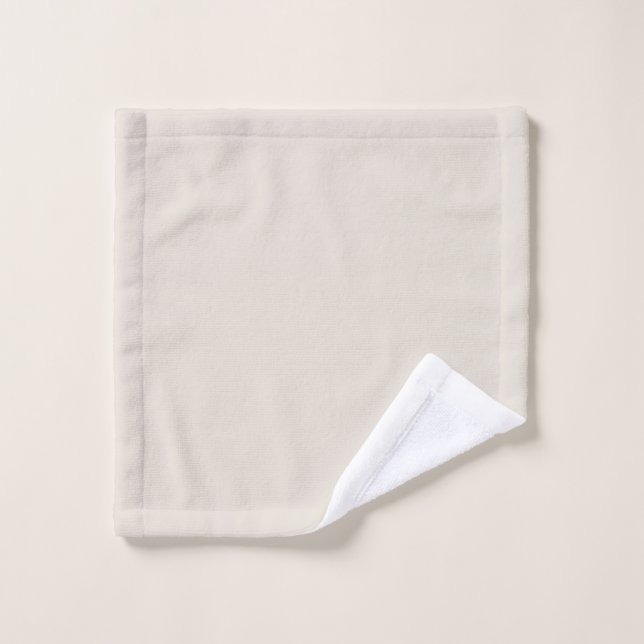 Meilleur vendeur de blanc crème ivoire couleur sol (Gant de toilette)
