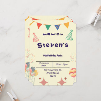 MEILLEUR VENDEUR ! Invitation personnalisée 