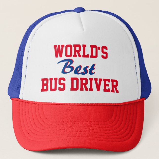 Meilleur vendeur ! Meilleur casquette de conducteu (Devant)