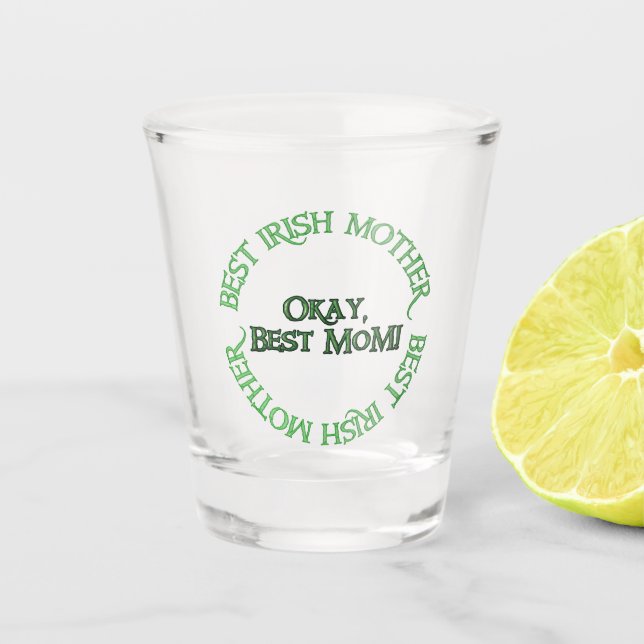 Meilleur verre de la mère irlandaise (Devant)