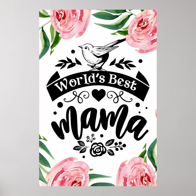 Meilleure affiche de maman au monde (Devant)