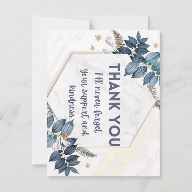 meilleure carte de remerciements (Devant)