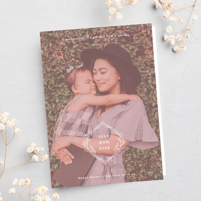 Meilleure carte de vacances pour mère toujours sen (Créateur téléchargé)