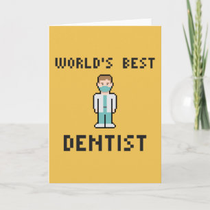 Meilleure carte de voeux pour dentiste au monde