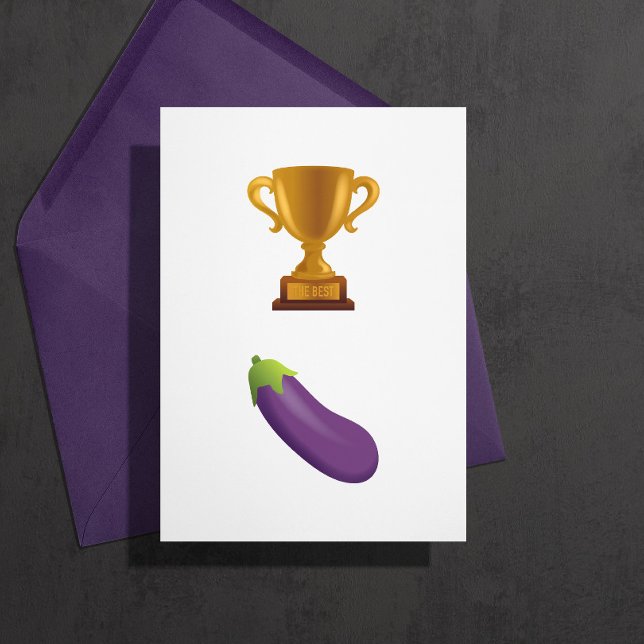 Meilleure carte de voeux pour les amateurs (for the champion eggplant)