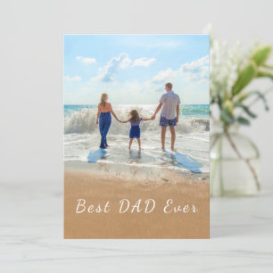 Meilleure carte Fête des pères DAD Ever avec vos p
