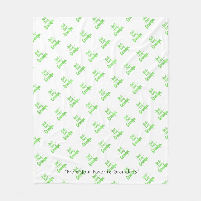 Meilleure couverture grand-père jamais - Cadeau pe (Devant)