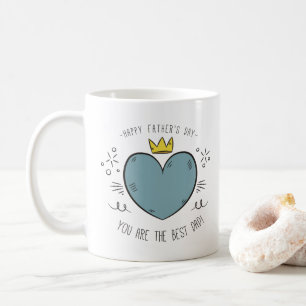 Meilleure Fête des pères papa heureux   Café Mug
