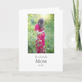 Meilleure future maman !  Carte