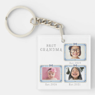 Meilleure Grand-mère Date Personnalisée 3 Photo Mi