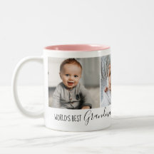 "Meilleure grand-mère du monde" Photo Coffee Mug C