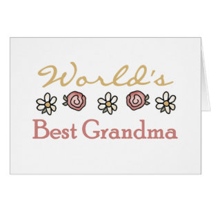 Meilleure grand-mère du monde Rose