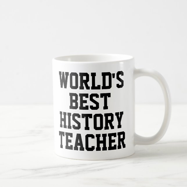Meilleure histoire du monde enseignant cadeau Mug (Droite)