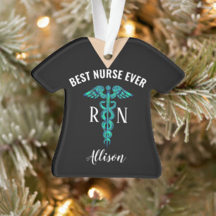 Meilleure infirmière jamais Médicale Caduceus pe