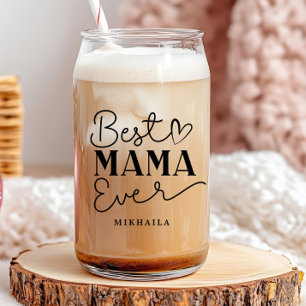 Meilleure Mama Jamais Nom personnalisé Fête des mè