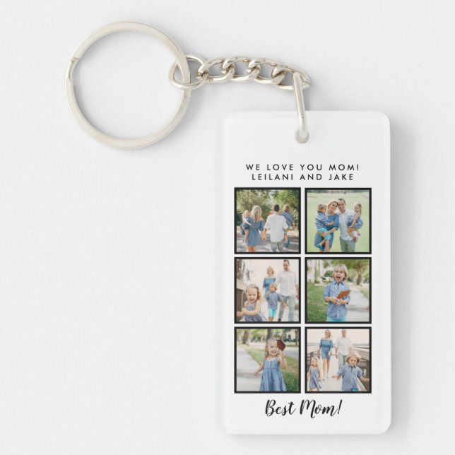 Meilleure maman ! 6 photos Message personnalisé Bl (Devant)