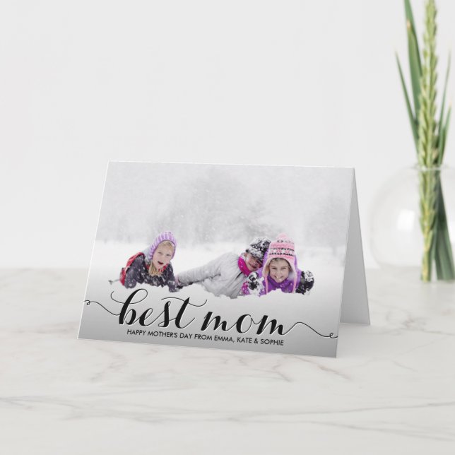 Meilleure maman | Carte de fête des mères de la ca (Devant)