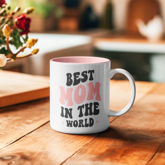 Meilleure maman dans le monde Fête des Mères Mug (Créateur téléchargé)