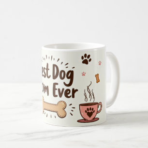Meilleure Maman de Chien - Tasse de Style Café 11