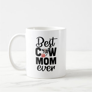 Meilleure Maman de Vache Mug – Tasse à Café Drôle 