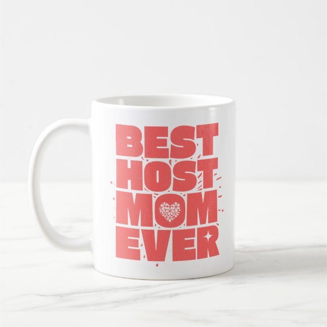 Meilleure maman d'hôte Ever, Mug classique de mama (Gauche)