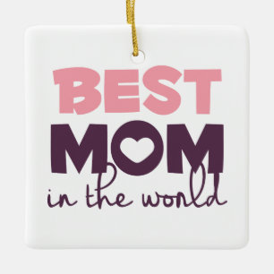 Meilleure maman du monde Fête des mères   Ornement