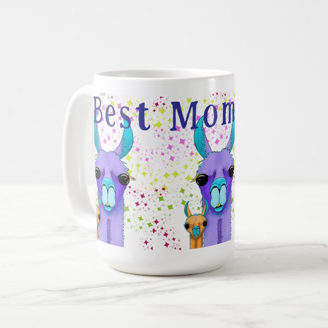 Meilleure maman Jamais Café Mug (Devant gauche)