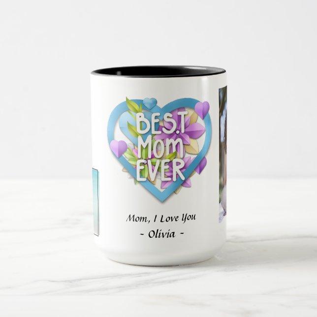 Meilleure maman Jamais Café Mug (Centre)